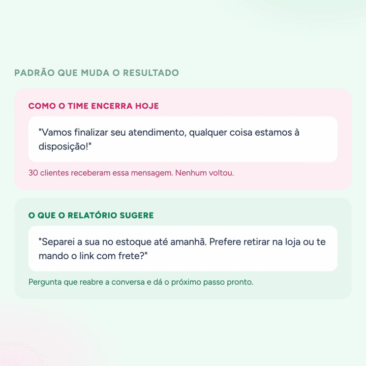 Padrões que mudam o resultado